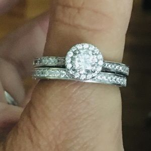 Lady’s Sterling Silver Ring Set